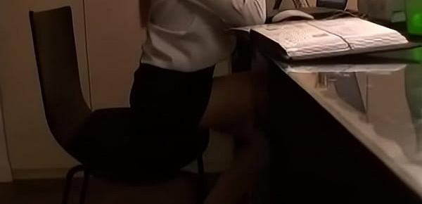  Hot secretary with perfect body